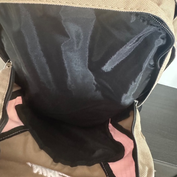 NIKE Varsity Backpack Large/3 Section/Light Brown and Pink/School/Work/Casual - Picture 13 of 15